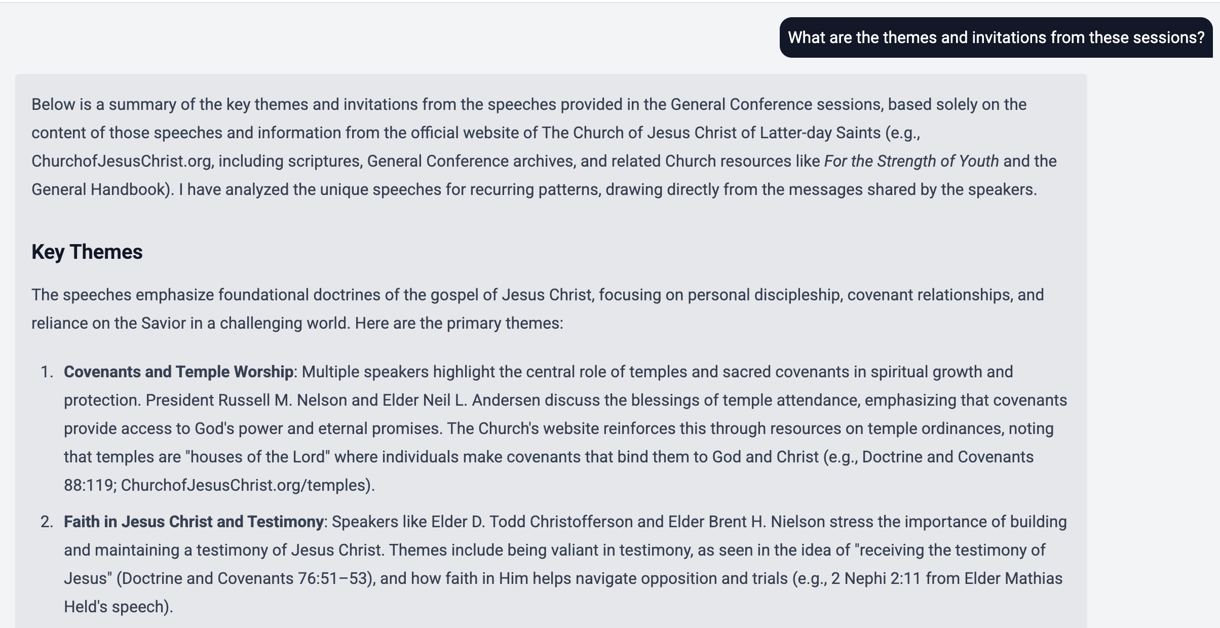 Image of asking a question